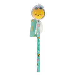 Crayon avec Anti-stress Abeille - Squeezies  - Legami - Achat en ligne - Jaines