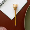 Crayon avec Anti-stress Teddy bear - Squeezies  - Legami - Achat en ligne - Jaines