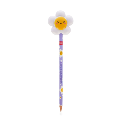 Crayon avec Anti-stress Daisy - Squeezies  - Legami - Achat en ligne - Jaines