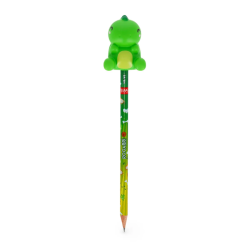 Crayon avec Anti-stress dinosaure - Squeezies  - Legami - Achat en ligne - Jaines