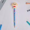 Crayon avec Anti-stress chien - Squeezies  - Legami - Achat en ligne - Jaines
