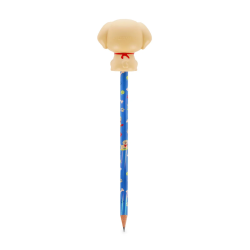 Crayon avec Anti-stress chien - Squeezies  - Legami - Achat en ligne - Jaines
