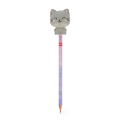 Crayon avec Anti-stress chat - Squeezies  - Legami - Achat en ligne - Jaines