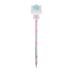 Crayon avec Anti-stress licorne - Squeezies  - Legami - Achat en ligne - Jaines