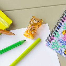 Taille-crayon avec Réservoir - Teddy Bear - Legami - Achat en ligne - Jaines