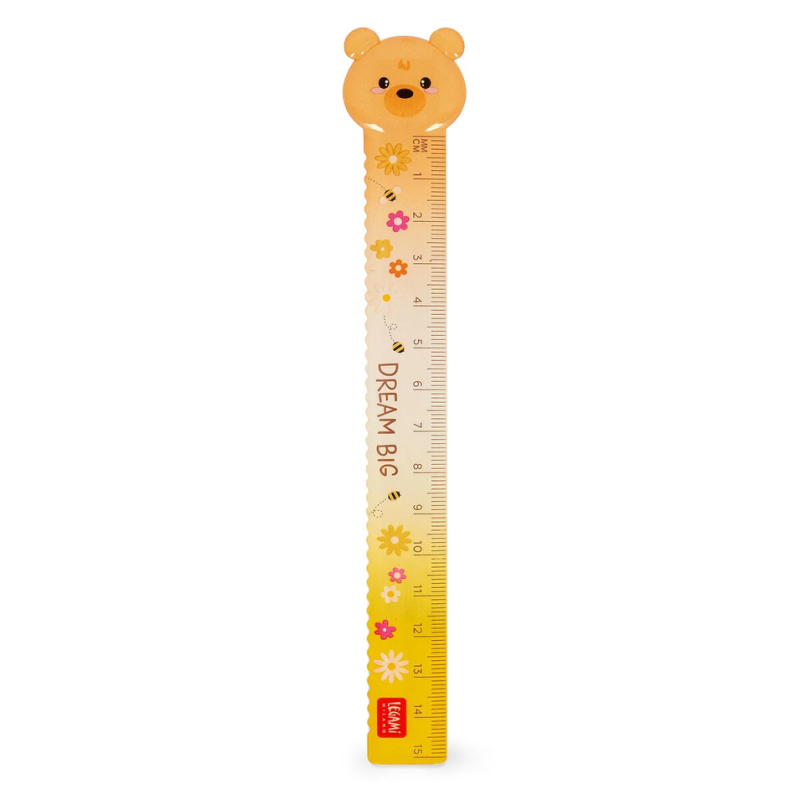 Règle Teddy Bear15 cm - Legami - Achat en ligne - Jaines