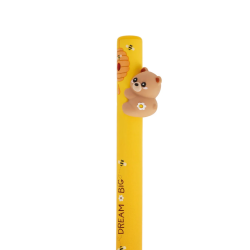 Stylo à Bille Rétractable Teddy Bear « Dream Big » - Free Hugs  - Legami - Achat en ligne - Jaines