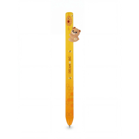 Stylo à Bille Rétractable Teddy Bear « Dream Big » - Free Hugs  - Legami - Achat en ligne - Jaines