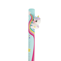 Stylo à Bille Rétractable licorne « Believe In Magic » - Free Hugs - Legami - Achat en ligne - Jaines