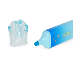 Surligneur Meow bleu- Legami - Achat en ligne - Jaines