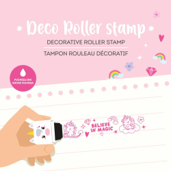 Tampon Rouleau Décoratif - Deco Roller Stamp - Legami - Achat en ligne - Jaines