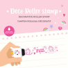 Tampon Rouleau Décoratif - Deco Roller Stamp - Legami - Achat en ligne - Jaines