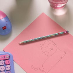 Crayon en Papier Recyclé - I Used To Be a Newspaper - Kitty - Legami - Achat en ligne - Jaines
