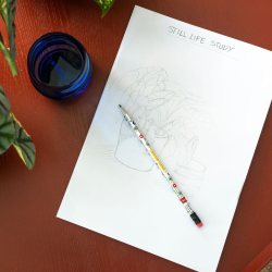Crayon en Papier Recyclé - I Used To Be a Newspaper - Robot - Legami - Achat en ligne - Jaines
