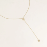 Collier en Y 2 fleurs - Jaïnès & Co - Achat en ligne - Jaïnès