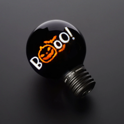 Lampe Décorative de Table en Forme d’Ampoule - PUMPKIN  - Bulb Fiction- Legami - Achat en ligne - Jaines