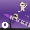 Stylo à encre Gel Lovely Friends Spooky Party  - Legami - Achat en ligne - Jaines