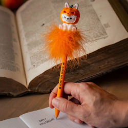 Stylo à Bille Lumineux - Pumpkin Bunny- Legami - Achat en ligne - Jaines