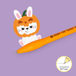 Stylo à Bille Lumineux - Pumpkin Bunny- Legami - Achat en ligne - Jaines