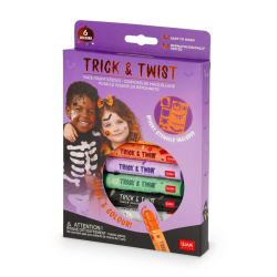 Set de 6 Crayons de Maquillage pour le Visage en Bâtonnets - Trick & Twist - Legami - Achat en ligne - Jaines