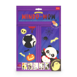 Set de 40 Autocollants Électrostatiques pour Fenêtre - Windo-Wow - Legami- Achat en ligne - Jaines