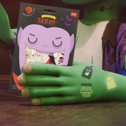 Tatouages Éphémères - Halloween - Legami - Achat en ligne - Jaines