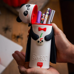 Trousse 2 en 1 en Silicone Panda « Bam-Boo »  - Legami - Achat en ligne - Jaines
