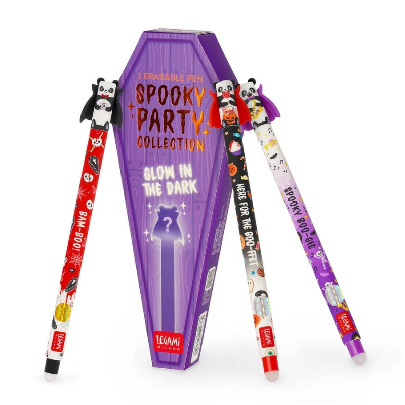 Set de 3 Stylos Encre Gel Effaçable Fur-ever Friends - Erasable Pen- Legami - Achat en ligne - Jaines