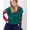 Pull SATINKA Emeraude AFPS2604 - La Fiancée - Achat en ligne - Jaines
