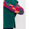 Pull SATINKA Emeraude AFPS2604 - La Fiancée - Achat en ligne - Jaines