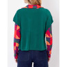 Pull SATINKA Emeraude AFPS2604 - La Fiancée - Achat en ligne - Jaines