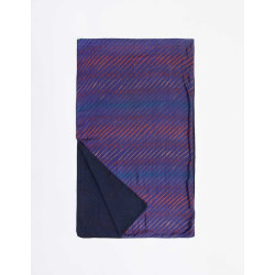 Foulard en soie doublé Navy HAFS2635 - La Fiancée - Achat en ligne - Jaines