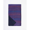 Foulard en soie doublé Navy HAFS2635 - La Fiancée - Achat en ligne - Jaines