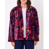 Veste Kimono velours DHARMA Violette HFKD2684 - La Fiancée - Achat en ligne - Jaines