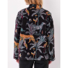 Veste Kimono velours DHARMA HFKD2694 Noir - La Fiancée - Achat en ligne - Jaines