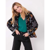 Veste Kimono velours DHARMA HFKD2694 Noir - La Fiancée - Achat en ligne - Jaines