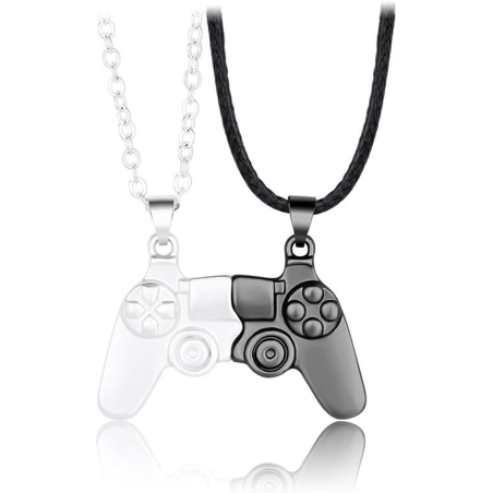 Collier d'amitié magnétique manette jeux vidéo - Jaïnès & Co - Achat en ligne - Jaines