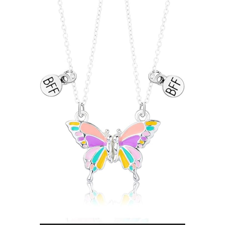 Collier d'amitié Papillon  - Jaïnès & Co - Achat en ligne - Jaines