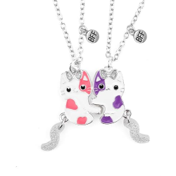 Collier d'amité Chat - Jaïnès & co - Achat en ligne - Jaines