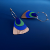 Boucles d'oreille BAM Bali - Rose Bouchon - Achat en ligne - Jaines