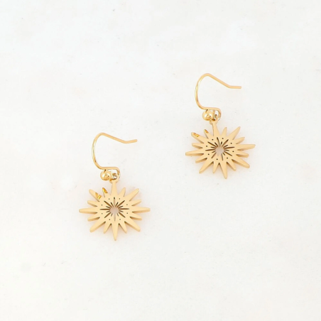 Boucles d'oreilles étoile ajouré - IKITA PARIS - Achat en ligne - Jaines