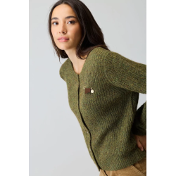 CARDIGAN MARINA VERT DP312 - Diplodocus - Achat en ligne - Jaines