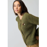 CARDIGAN MARINA VERT DP312 - Diplodocus - Achat en ligne - Jaines