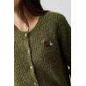 CARDIGAN MARINA VERT DP312 - Diplodocus - Achat en ligne - Jaines