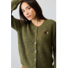 CARDIGAN MARINA VERT DP312 - Diplodocus - Achat en ligne - Jaines