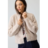 GILET MAYA BEIGE DP324 - Diplodocus - Achat en ligne - Jaines