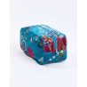 Petite pochette en velours KARUNI Floral Blue HAPM2683 - La Fiancée - Achat en ligne - Jaines