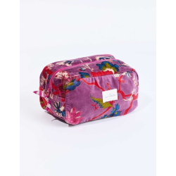 Petite pochette en velours KARUNI Floral Prune HAPM2684 - La Fiancée - Achat en ligne - Jaines