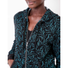 Gilet long en maille SACHEON Marine HFGS2603 - La Fiancée - Achat en ligne - Jaines